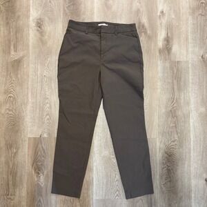 Nine West Ankle Pants Womens Size 14 Gray Straight Leg